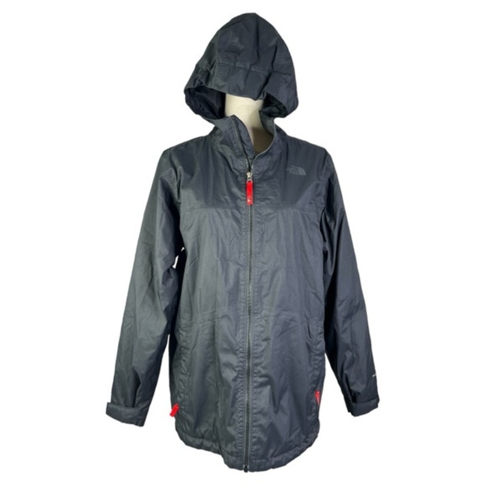 THE NORTH FACE  DRY VENT BLACK  HOODED MESH LINED JACKET BOYS JACKET XL 18-20